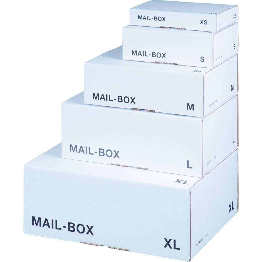 Post Paket Größe L - Weiß