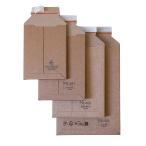353x250x0-50 mm Versandtasche Wellpappe A4