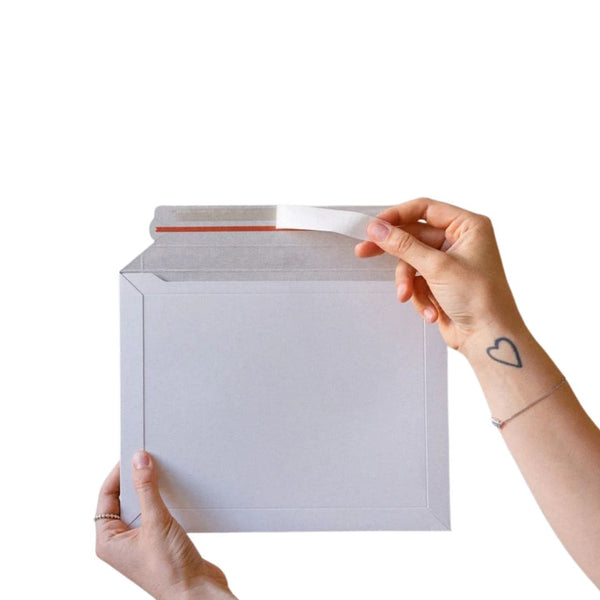 275x353mm Versandtasche A4+ Querbefüllung weiß